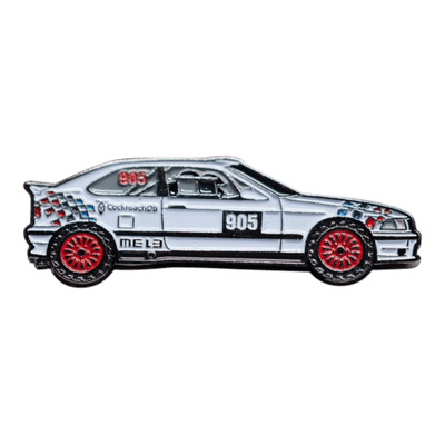 E36 TI Rally Pin Collab